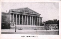 Vintage Postcard Publicity Streamer Oil of Paris Luxury the Palais Bourbon