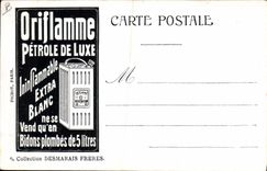 CPA Publicite Oriflamme Petrole de Luxe Paris Le Palais Bourbon 
