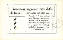 CPA Publicite Societe Ferroneries du Midi Sylvain Duprat Toulouse 