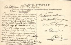 Postal Publicidad Chocolatería de Aiguebelle Adoración de los Magos