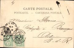 Vintage Postcard Fantasy Femems Illustrator