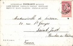 Vintage Postcard Fantaisie Illustrator Child Windmill Chat Cats Kitten