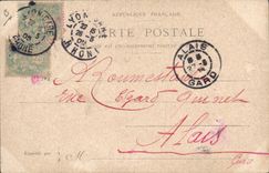 Vintage Postcard Fantasy Illustrator Stein Paris the Town hall