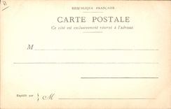 Vintage Postcard Fantasy Illustrator Stein Paris Bridge of Arts Louvre