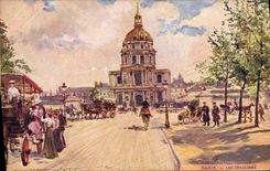 Vintage Postcard Fantasy Illustrator Stein Paris Invalids