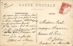 Vintage Postcard Fantasy Illustrator Stein Paris Invalids