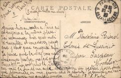 Vintage Postcard Fantasy Illustrator Stein Paris Avenue of the wood of Boulogne