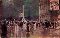 Vintage Postcard Fantaisie Illustrator Stein Paris Places Harmony