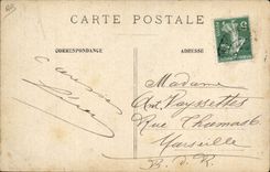 Vintage Postcard Fantasy Illustrator Stein Paris Trocadero