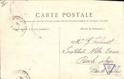 CPA Phare St Nazaire Rochers et phare de Ville es Martin 