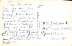 Vintage Postcard Holy Headlight Georges de Didonne cliffs