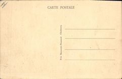 Vintage Postcard Headlight Surroundings of Cherbourg the Cape of La Hague Strong current Blanchard or has sinks the Vendermiaire submarine