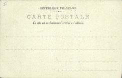 Vintage Postcard Dieppe Headlight the pier Effect of waves