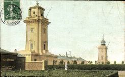 CPA Phare Le Havre Les phares de la Heve 