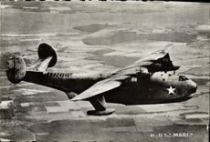 CPM Militaria US Martin Avion 