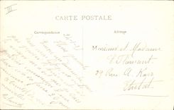 Postal Puente suspendido sobre el Trieux Lezardrieux