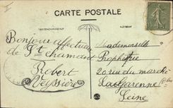 Postal Puente suspendido de Mirlo Alrededores de Argentat Correze