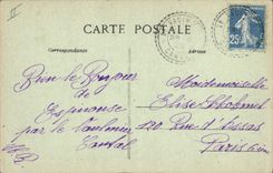 Vintage Postcard Suspended bridge of Blackbird