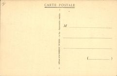 Vintage Postcard New Bridge of Treboul on Truyere Suspended bridge