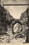 Vintage Postcard Bridge Algeria Constantine the footbridge Mr. Cid