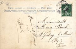 CPA Fantaisie Femme Champagne 