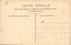 Postal Publicidad Achicoria Moka Leroux Barco pesquero