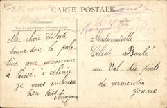 Vintage Postcard Publicity Manufacturing of the Small Butter Lu Room of the cutting machines Useful Lefevre Cookie factories