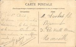 Vintage Postcard Publicite Creams Mint Marie Brizard & Roger Marthe Regnier