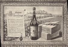 Vintage Postcard Publicity Castle of Larressingle