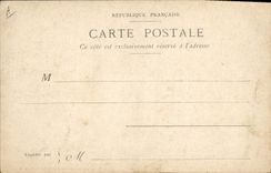 Vintage Postcard Fantasy Illustrator Stein Paris the Madeleine and the boulevard of the Madeleine