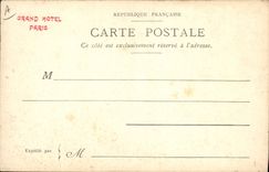 Vintage Postcard Fantaisie Illustrator Stein Paris Avenue of the Champs Elysées Bicycle Cycles