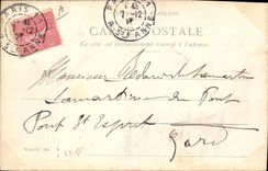 Vintage Postcard Fantasy Illustrator Stein Paris the Place of the Harmony Seen the night