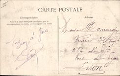 Vintage Postcard Le Mans Flowers the explosition of horticulture the new kiosk