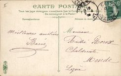 Vintage Postcard the This Headlight St Louis