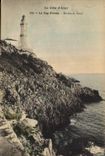 Vintage Postcard Headlight the Cape Ferrat Rocks and headlight