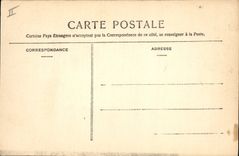 Vintage Postcard Headlight the Cape Ferrat Rocks and headlight