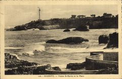 CPA Biarritz Pointe St Martin et le Phare 