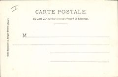 Vintage Postcard Headlight With the sea Boat