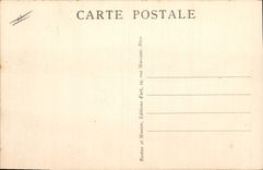 Vintage Postcard Antibes the Port and the Strong one Squares Headlight