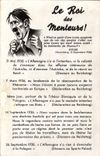CPM Militaria Le roi des Menteurs Adolf Hitler Nazi