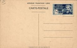 CPM Militaria Brazzaville AEF Arrivee du General de Gaulle dans la capitale de la France Libre 24 octobre 1940