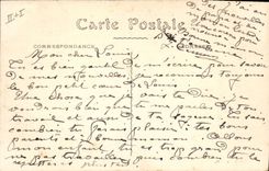 Vintage Postcard Suspended bridge Avignon Velo Cycles