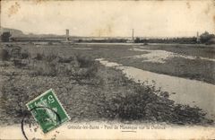 CPA Pont de Manosque sr la Durance Greoulx les Bains