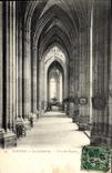 Postal Órgano Nantes la catedral hacia los órganos