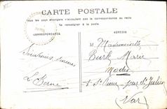 Vintage Postcard Fantasy Flowers Poissosn April 1st