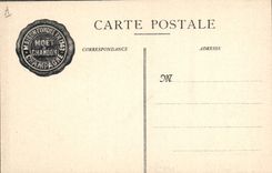 Vintage Postcard Folklore Wine Vintage Moet & Chandon Champagne the vintage has Ay