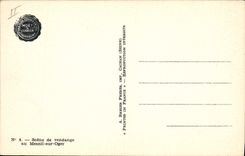 Vintage Postcard Folklore Wine Vintage Moet Champagne has Chandon Scene of vintage in Mesnil on Oger