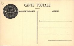 CPA Folklore Vin Vendange Champagne Moet & Chandon Rangement des vins en bouteilles