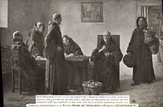 CPA Folklore Vin Vendange Champagne Dom Perignon Cellerier de l'abbaye d'Hautvillers Aveugle