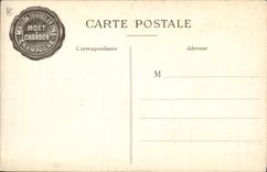 CPA Folklore Vin Vendange Champagne Dom Perignon Cellerier de l'abbaye d'Hautvillers Aveugle